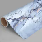 Flock Of Fish Design Mural WALLPAPER, Available in Various Paper Texture, Code FJ320. 105 CM WIDE ROLL PANELS. - Image 9