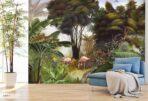 Flamingo Design MURAL WALLPAPER, Available in Various Paper Texture, Code A307. It is Produced as 105 CM WIDE ROLL PANELS. - Image 4