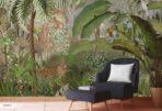 Leopard Pattern Design, VINYL FABRIC TEXTILE Wall Mural in Different Texture, Code A309. It is produced as ONE PIECE WITHOUT JOINT. - Image 5
