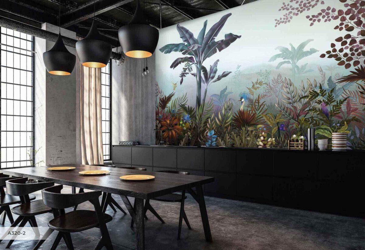 Attracting MURAL WALLPAPER, Available in Various Paper Texture, Code A320. It is Produced as 105 CM WIDE ROLL PANELS. - Image 6