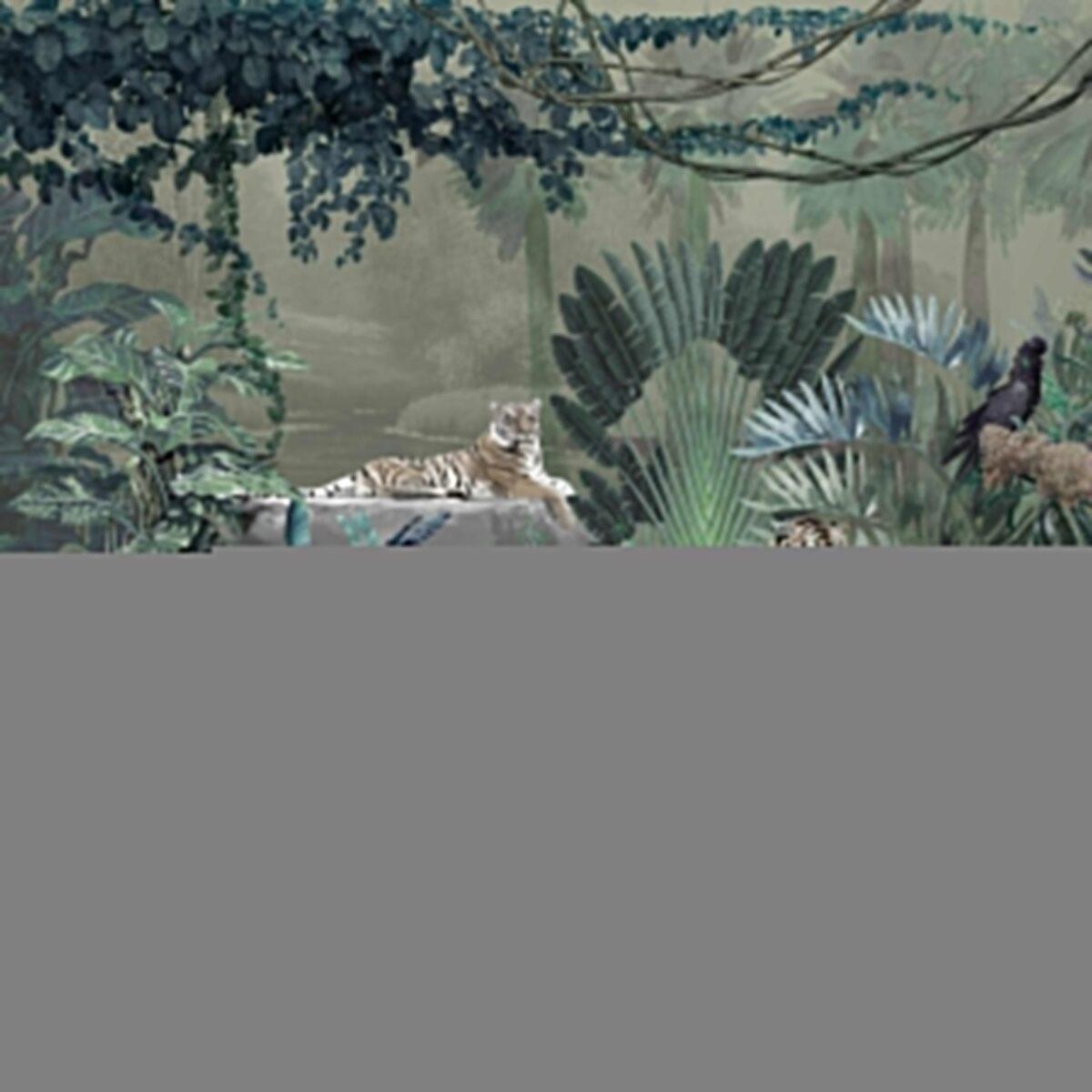 Tiger Design MURAL WALLPAPER, Available in Various Paper Texture, Code A311. It is Produced as 105 CM WIDE ROLL PANELS. - Image 5