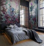 Squirrel and Parrot Design MURAL WALLPAPER, Available in Various Paper Texture, Code A315. It is Produced as 105 CM WIDE ROLL PANELS. - Image 6