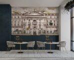 Zoo Pattern Design Mural WALLPAPER, Available in Various Paper Texture, Code FJ308. It is Produced as 105 CM Wide Roll Panels. - Image 7
