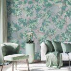 Green Leaf Design MURAL WALLPAPER, Available in Various Paper Texture, Code SE300. It is Produced as 105 CM WIDE ROLL PANELS. - Image 5