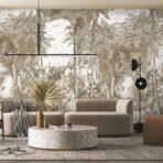 Jungle Design MURAL WALLPAPER, Available in Various Paper Texture, Code SE301. It is Produced as 105 CM WIDE ROLL PANELS. - Image 5