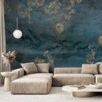 Galaxy Design MURAL WALLPAPER, Available in Various Paper Texture, Code SE303. It is Produced as 105 CM WIDE ROLL PANELS. - Image 5