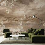 Galaxy Design, VINYL FABRIC TEXTILE Wall Mural in Different Texture, Code SE303. It is produced as ONE PIECE WITHOUT JOINT. - Image 5