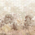 Colorful Jungle, VINYL FABRIC TEXTILE Wall Mural in Different Texture, Code SE304. It is produced as ONE PIECE WITHOUT JOINT.