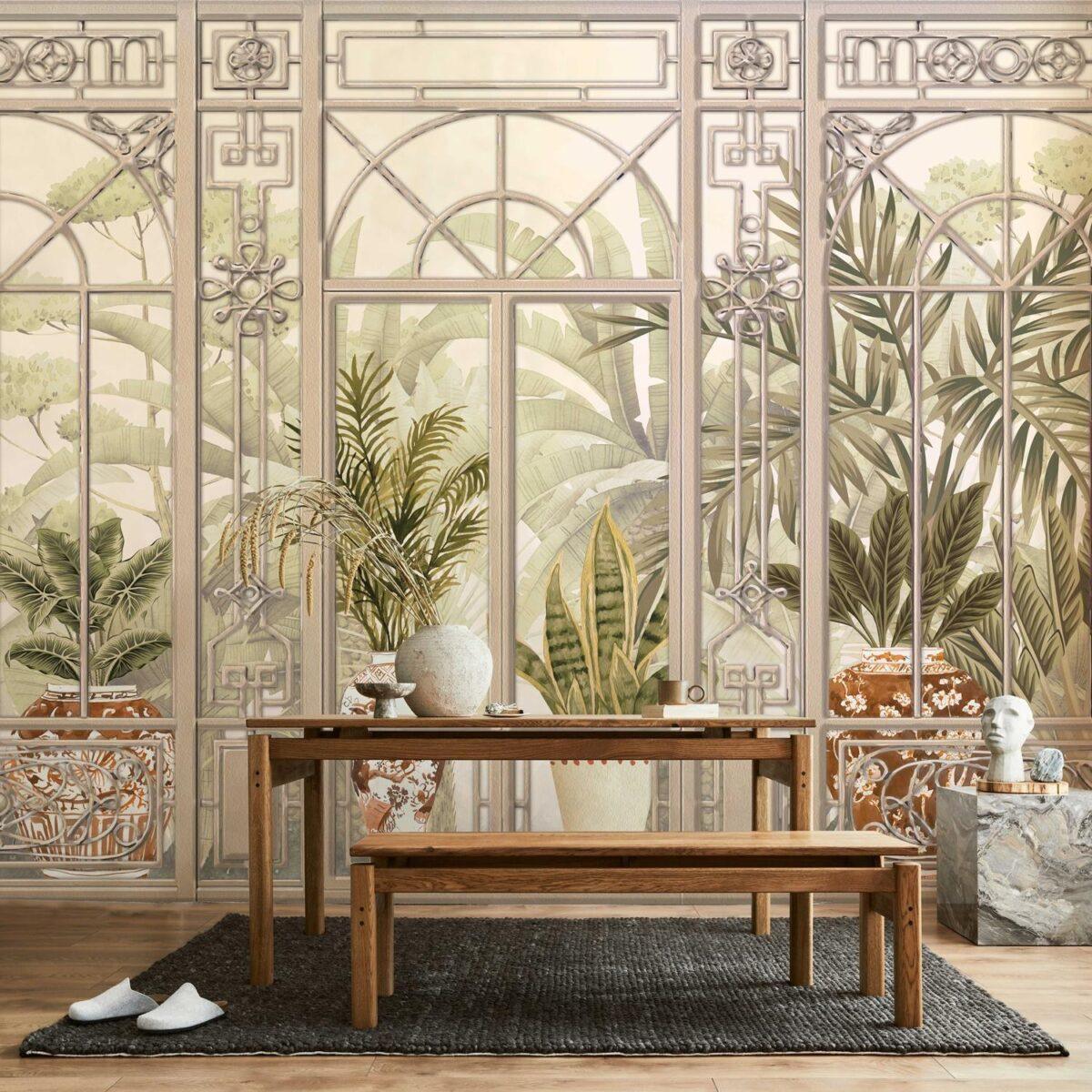 Modern Design, VINYL FABRIC TEXTILE Wall Mural in Different Texture, Code SE305. It is produced as ONE PIECE WITHOUT JOINT. - Image 5
