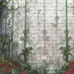 Tropical Nature Design MURAL WALLPAPER, Available in Various Paper Texture, Code SE308. It is Produced as 105 CM WIDE ROLL PANELS. - Image 2