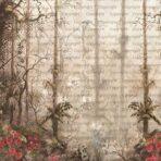 Tropical Nature Design MURAL WALLPAPER, Available in Various Paper Texture, Code SE308. It is Produced as 105 CM WIDE ROLL PANELS. - Image 3