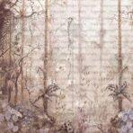 Tropical Nature Design MURAL WALLPAPER, Available in Various Paper Texture, Code SE308. It is Produced as 105 CM WIDE ROLL PANELS.