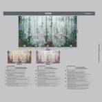 Tropical Nature Design MURAL WALLPAPER, Available in Various Paper Texture, Code SE308. It is Produced as 105 CM WIDE ROLL PANELS. - Image 7