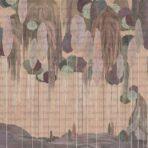 Abstract Mediterranean Cypress Tree Design MURAL WALLPAPER, Available in Various Paper Texture, Code SE309. It is Produced as 105 CM WIDE ROLL PANELS. - Image 5