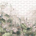 Floral Design MURAL WALLPAPER, Available in Various Paper Texture, Code SE310. It is Produced as 105 CM WIDE ROLL PANELS. - Image 3
