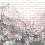 Floral Design MURAL WALLPAPER, Available in Various Paper Texture, Code SE310. It is Produced as 105 CM WIDE ROLL PANELS. - Image 2