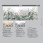 Floral Design MURAL WALLPAPER, Available in Various Paper Texture, Code SE310. It is Produced as 105 CM WIDE ROLL PANELS. - Image 8