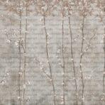 Cherry Blossom Tree Design, VINYL FABRIC TEXTILE Wall Mural in Different Texture, Code SE311. It is produced as ONE PIECE WITHOUT JOINT.