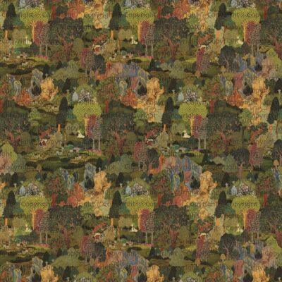 Abstract Colorful Nature Design MURAL WALLPAPER, Available in Various Paper Texture, Code SE314. It is Produced as 105 CM WIDE ROLL PANELS.