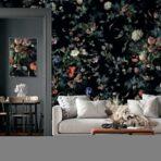 Floral Design MURAL WALLPAPER, Available in Various Paper Texture, Code SE315. It is Produced as 105 CM WIDE ROLL PANELS. - Image 5