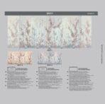 Limonium Flowers Design MURAL WALLPAPER, Available in Various Paper Texture, Code SE317. It is Produced as 105 CM WIDE ROLL PANELS. - Image 7