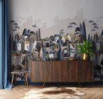 Scandinavian House Design MURAL WALLPAPER, Available in Various Paper Texture, Code SE318. It is Produced as 105 CM WIDE ROLL PANELS. - Image 6