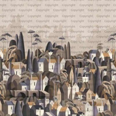 Scandinavian House Design, VINYL FABRIC TEXTILE Wall Mural in Different Texture, Code SE318. It is produced as ONE PIECE WITHOUT JOINT.
