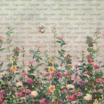 Floral Design MURAL WALLPAPER, Available in Various Paper Texture, Code SE320. It is Produced as 105 CM WIDE ROLL PANELS.