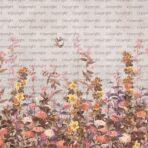 Floral Design MURAL WALLPAPER, Available in Various Paper Texture, Code SE320. It is Produced as 105 CM WIDE ROLL PANELS. - Image 3