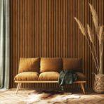 MDF Antibacterial Surface Wall Panel Light Cinnamon Colour Code APM201 - Image 4