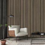 MDF Antibacterial Surface Wall Panel Mustard Gray Colour Code APM205 - Image 4