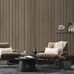 MDF Antibacterial Surface Wall Panel Mustard Gray Colour Code APM205 - Image 5