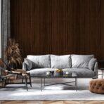 MDF Soft Touch Antibacterial Surface Wall Panel Dark Brown Code APM500 - Image 3