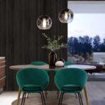 MDF Soft Touch Antibacterial Surface Wall Panel Dark Brown Code APM902 - Image 3