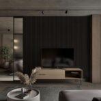 Waterproof Polystyrene Panels Charcoal Code APS207 - Exclusive design - Image 4