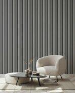 Embossed Waterproof Polystyrene Panels Silver Code APS405 Exclusive design - Image 2