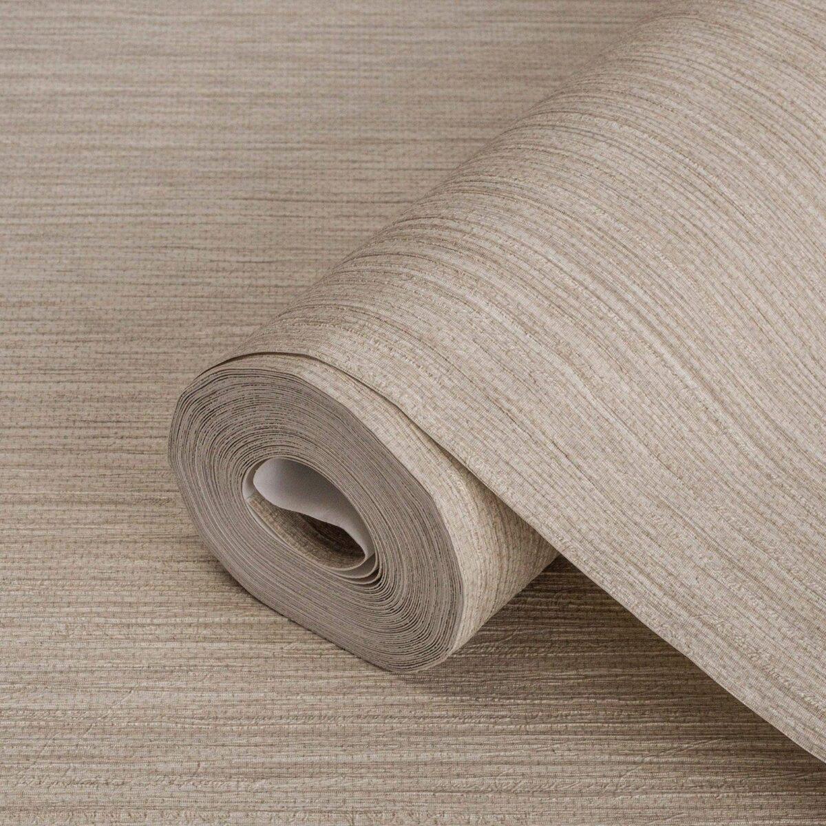 Minimalist textured wallpaper Beige Nescafe Code 5801-6 - Image 1