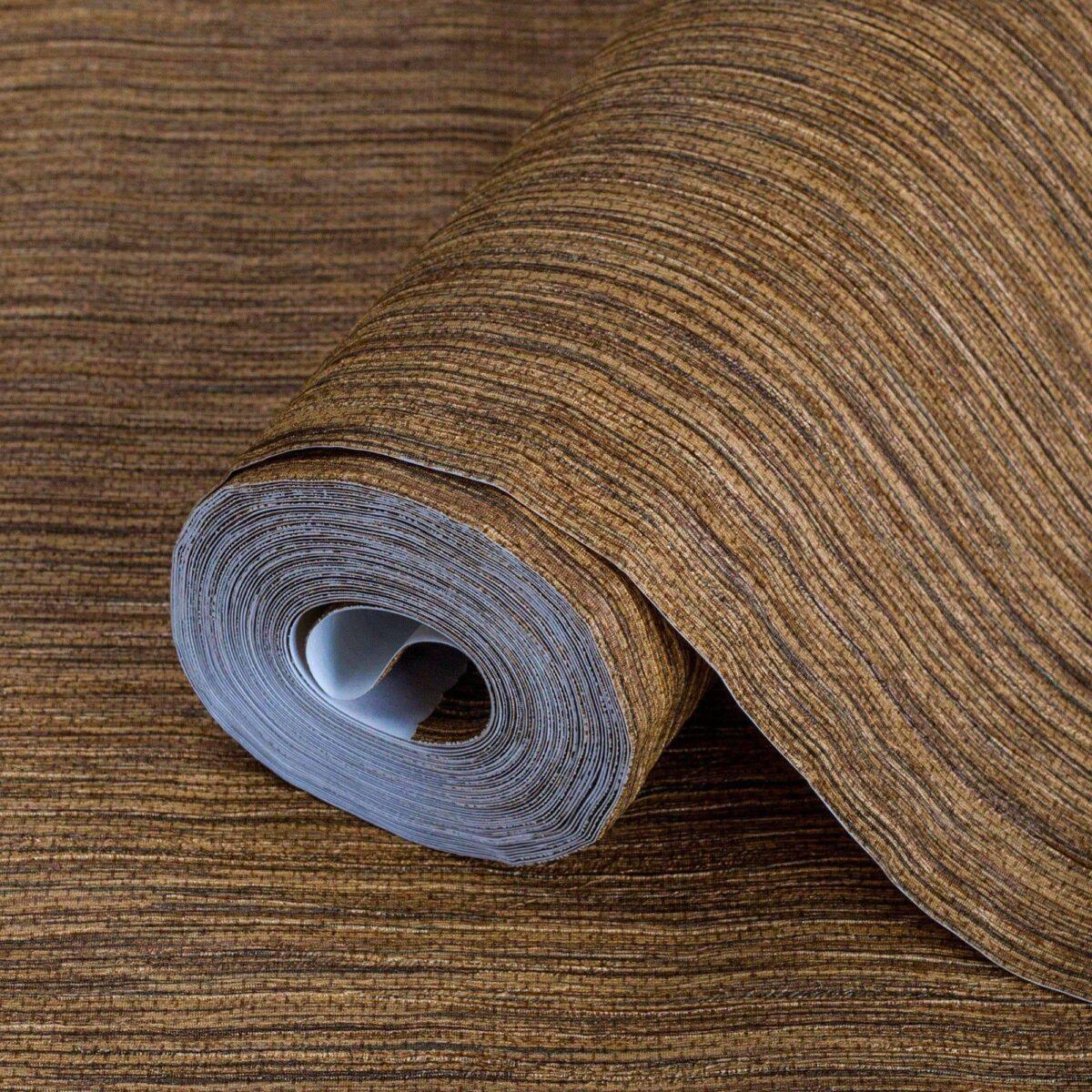 Minimalist textured wallpaper Dark Brown Code 5801-5 - Image 1