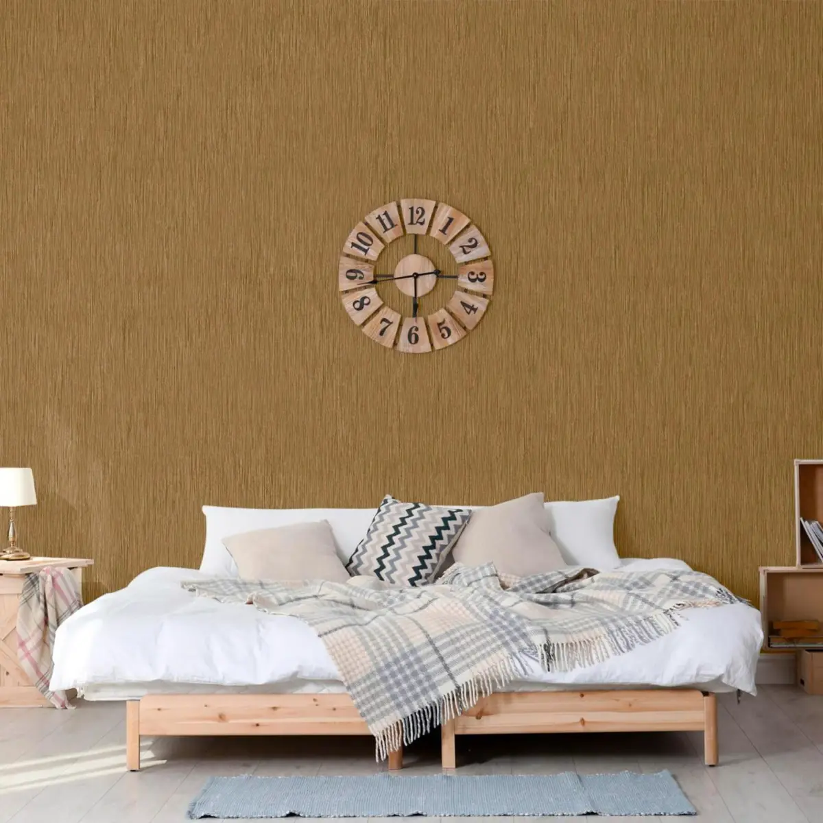 Minimalist textured wallpaper Brown Code 5801-4 - Image 6