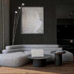 Waterproof Polystyrene Panels Mocha Code APS205 - Exclusive design - Image 2