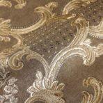 Damask Pattern Wallpaper Brown Code 6802-5 - Image 4