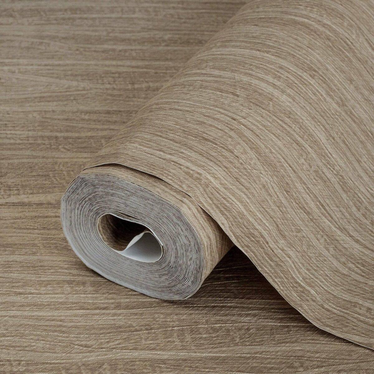 Textured Plain Wallpaper Brown Code 6807-4 - Image 1