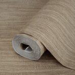 Textured Plain Wallpaper Brown Code 6807-4