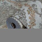 Damask Pattern Wallpaper Beige Dark Code 6802-4