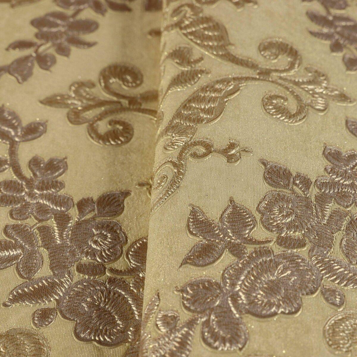 Damask Pattern Wallpaper Gold Yellow Code 6802-3 - Image 3