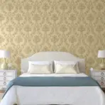 Damask Rich Ornament Wallpaper Gold Cream Code 6808-2 - Image 5