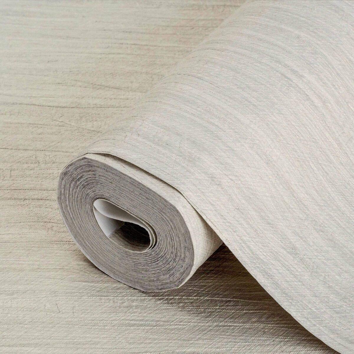 Textured Plain Wallpaper Silver Code 6807-5 - Image 1
