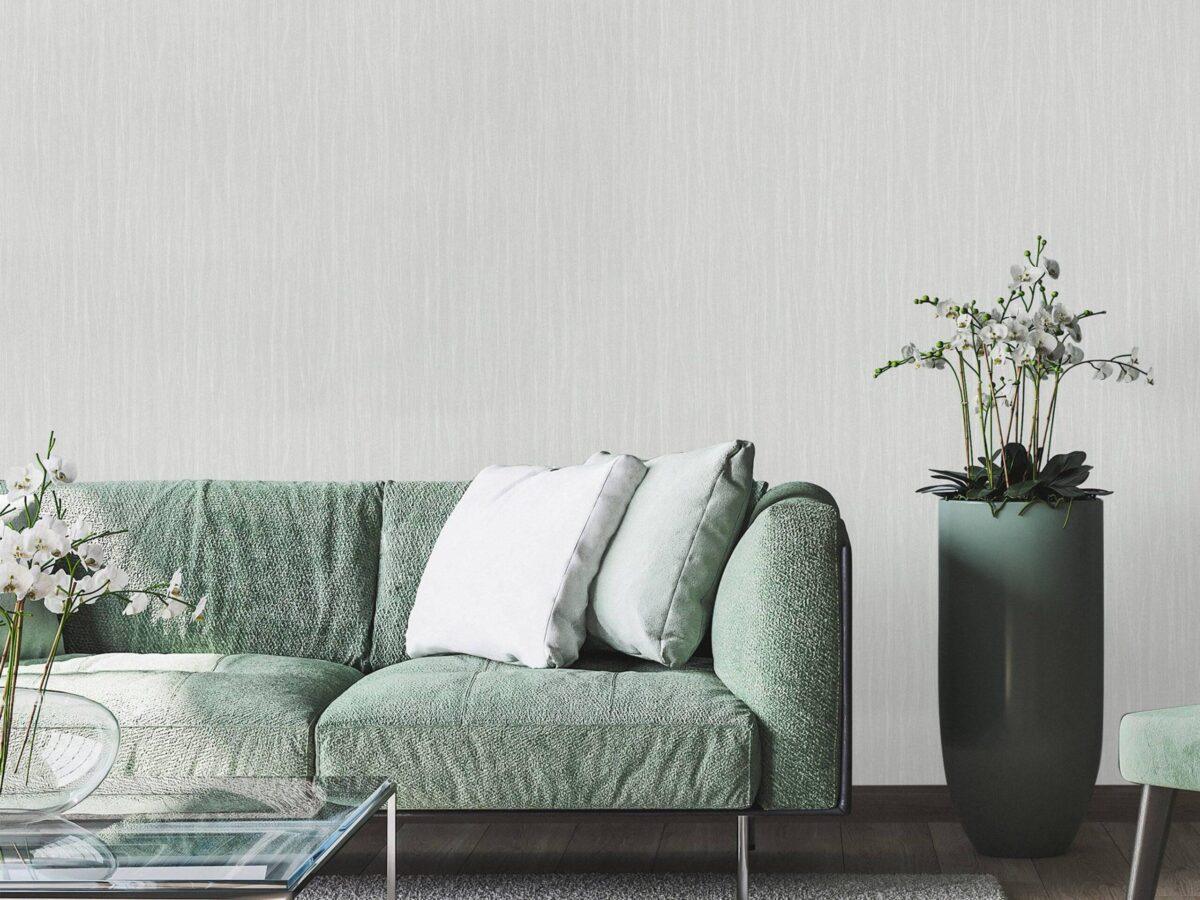 Textured Plain Wallpaper White Code 6807-6 - Image 2