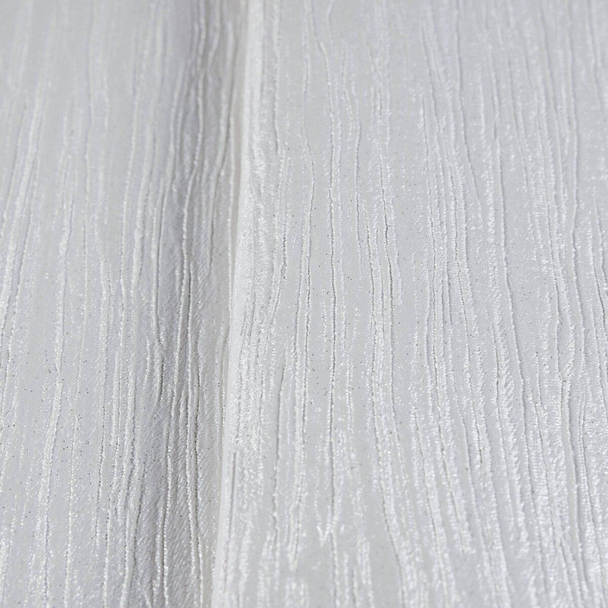 Textured Plain Wallpaper White Code 6801-1 - Image 3