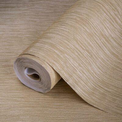 Textured Plain Wallpaper Brown Code 6801-6